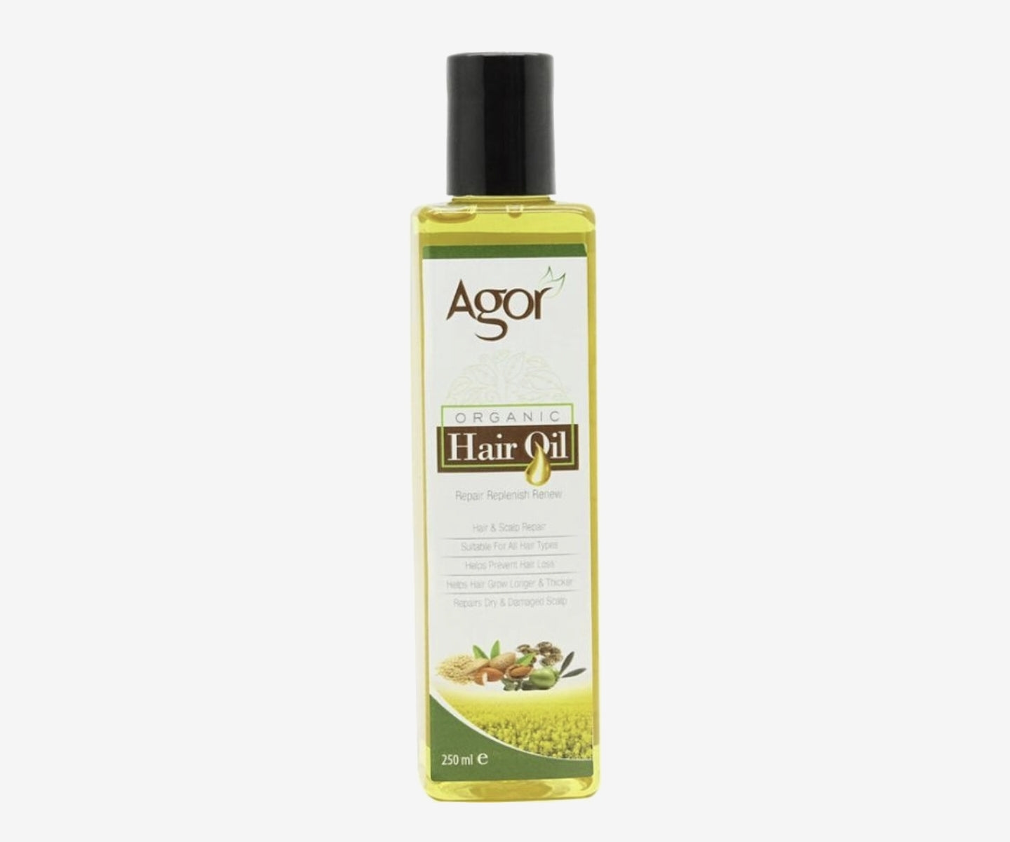 Agor organic hair oil 250ml(ኣጎር ዘይቲ)
