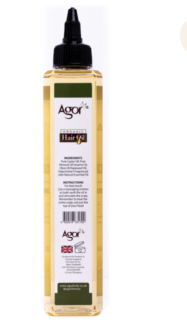 Agor organic hair oil 250ml(ኣጎር ዘይቲ)