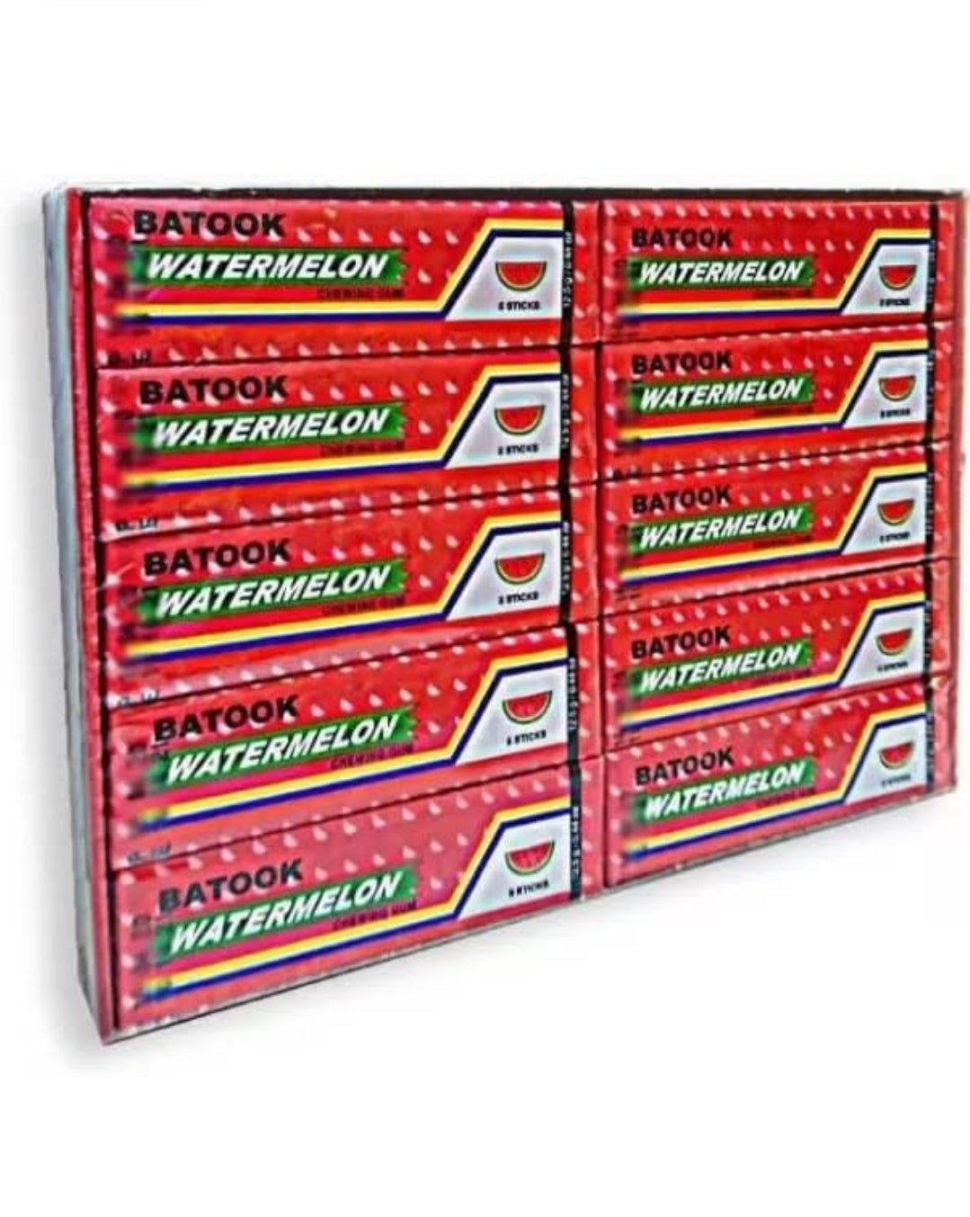 Batook Chewing Gum Watermelon Flavour 20pcs