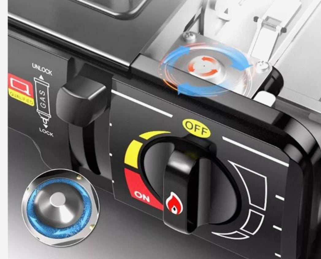Butane gas stove (ፋርኔሎ ብጋዝ)