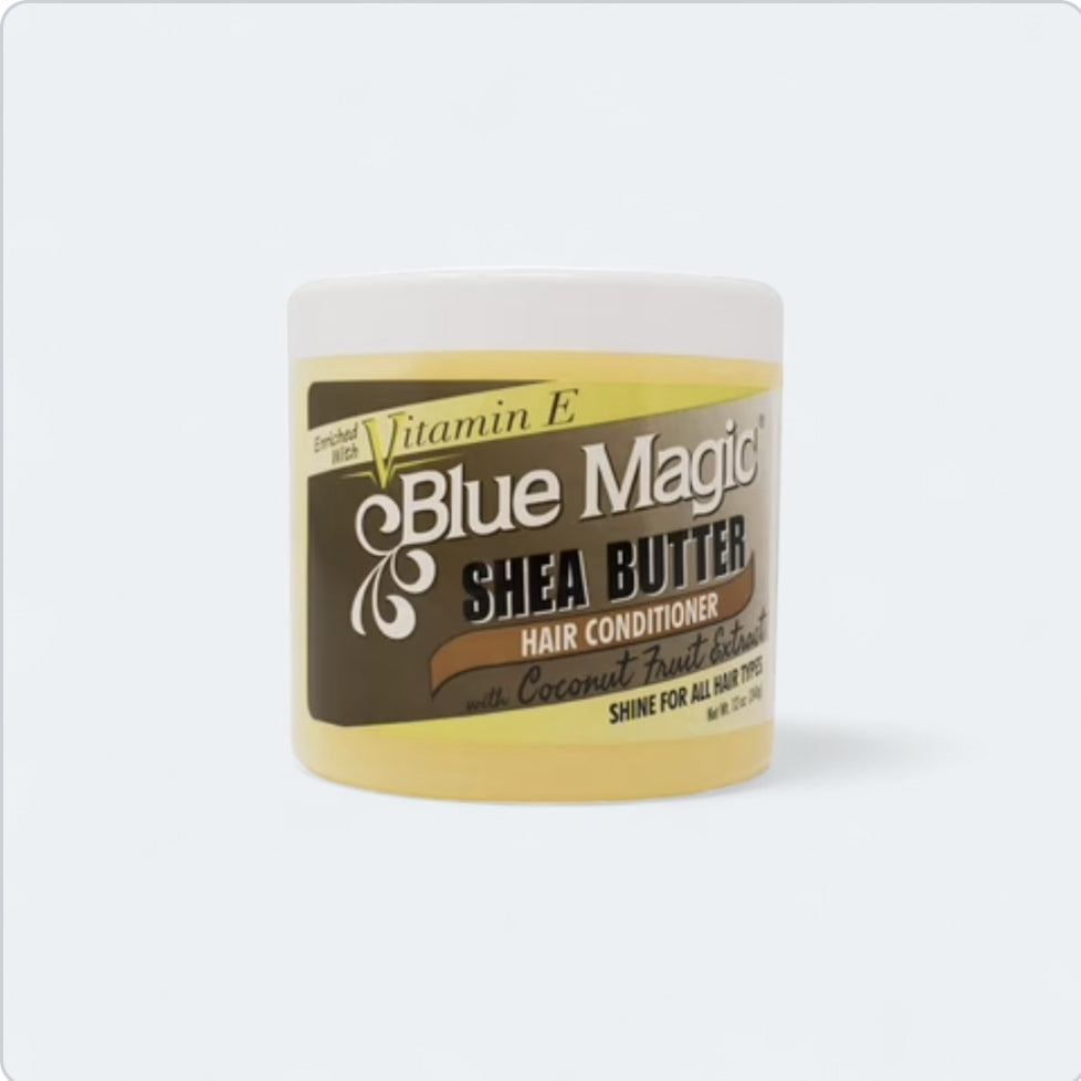 ሰማያዊ ማጂክ ሺያ ቡት ጸጉሪ መቀየሪ 340g