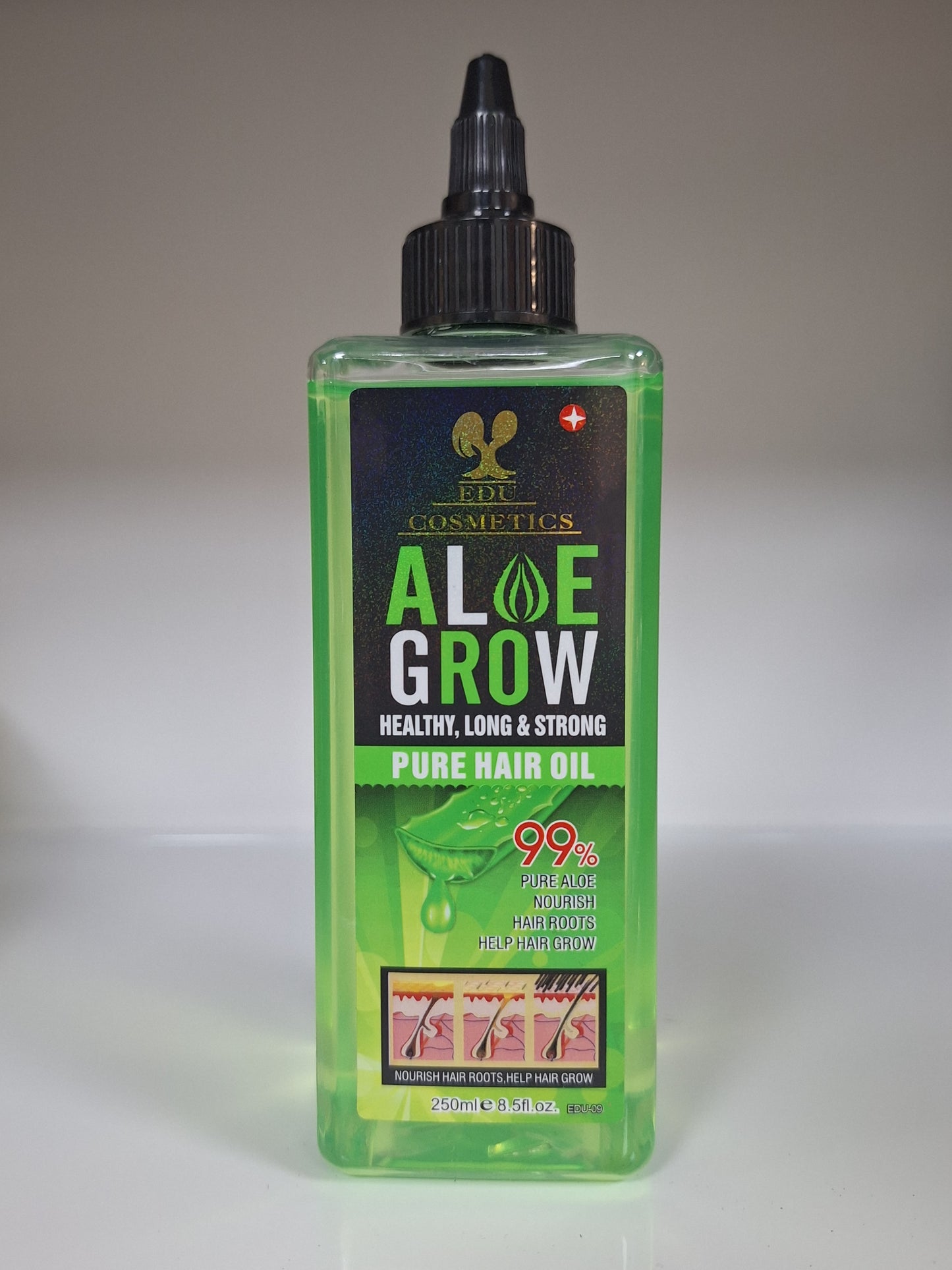 EDU Cosmetics Aloe Grow Hair Oil (250ml)