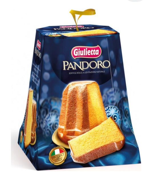 Giulietta
Giulietta - CLASSIC PANDORO with candied fruit and Sultana Raisins NW 31.7 oz (900gr). Italimport Inc. We have always guaranteed the highest ...