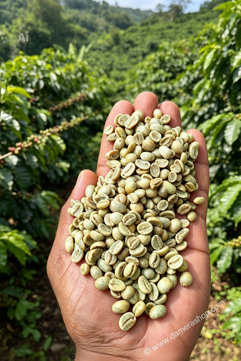 coffee beans green 1kg