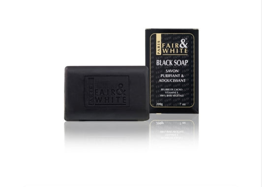 Fair & White Original Black Soap Anti-bacterial 200g