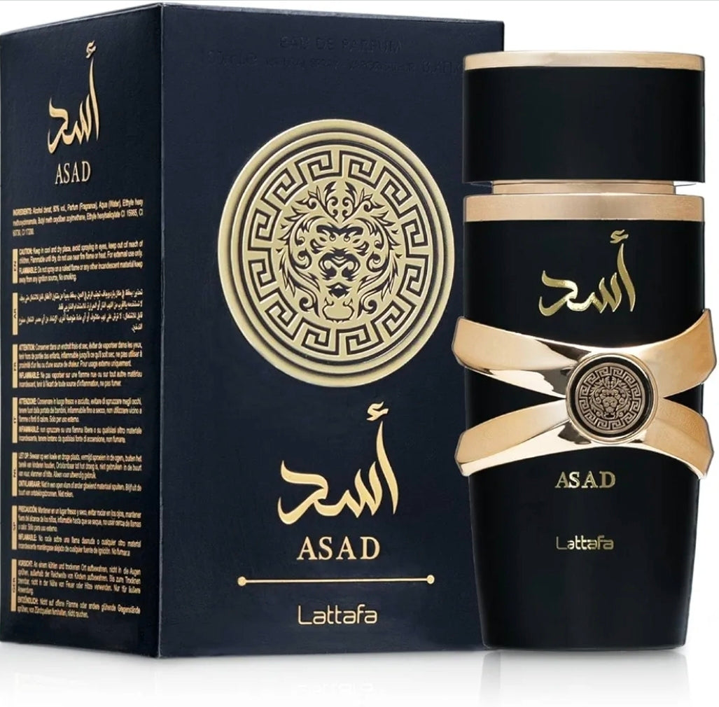 Lattafa Asad Lattafa Eau de Parfum Spray Unisex 100 ml Perfume for Men and Women100 ml