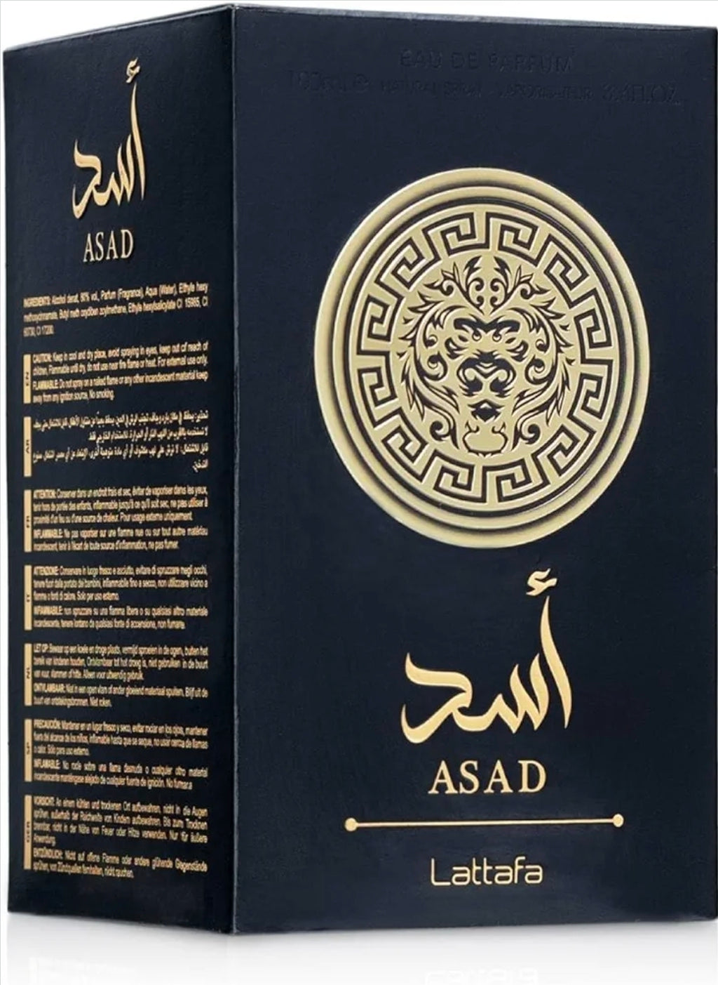 Lattafa Asad Lattafa Eau de Parfum Spray Unisex 100 ml Perfume for Men and Women100 ml