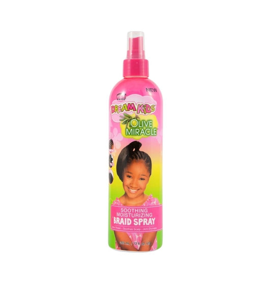 African Pride Dream Kids Olive Braid Spray 12oz