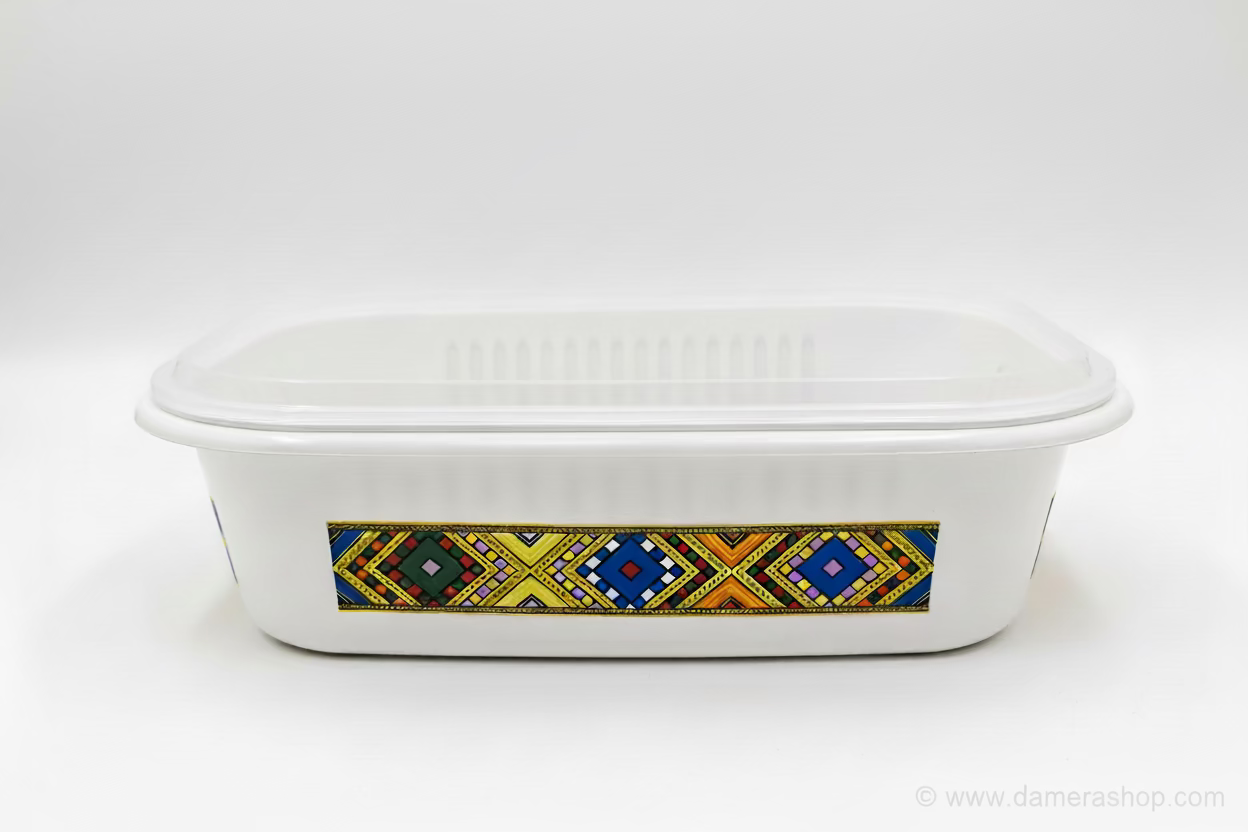 Injera storage (መቀመጢ እንጀራ)